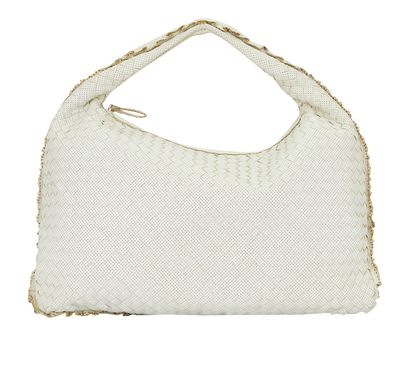 Bottega Veneta Intreciatto Perforated Hobo Bag, &pound;395, Front view